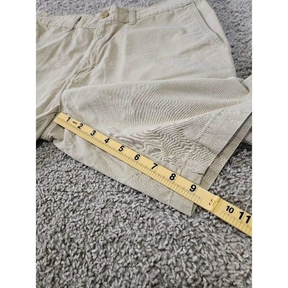 Patagonia Mens Size 33 Organic Cotton Chino Shorts Khaki Tan Gorpcore Outdoor